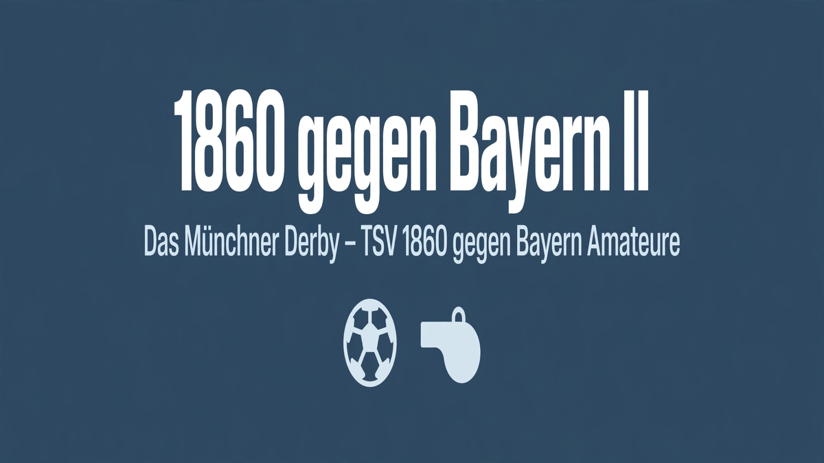 1860 gegen Bayern 2 _ Liveticker, Ergebnis & Aufstellung Hero Image
